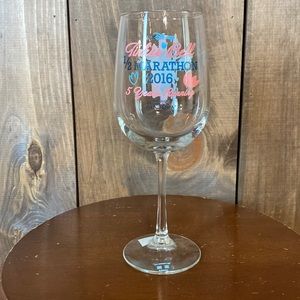 runDisney 2017 Tinker Bell Half Marathon Weekend Wine Glass